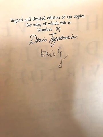 The Seven Deadly Virtues (Signed Copy) - 0