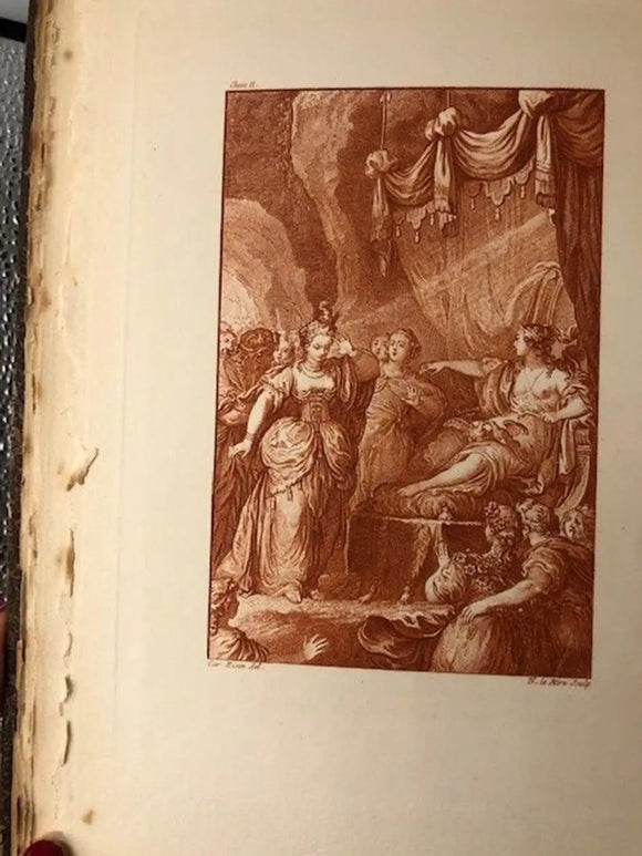 The Temple of Gnidus Followed by Cephisa and Cupid, and Arsaces and Ismenia