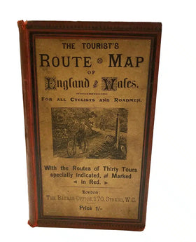 The Tourist's Map of England & Wales. For All Cyclists and Roadmen