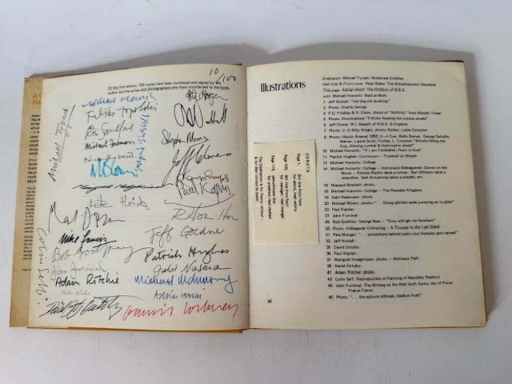 The Wolverhampton Wanderers. An epic of Britannia in twelve books, with a resurrection & a Life for Poetry United (multi-signed edition). - 0