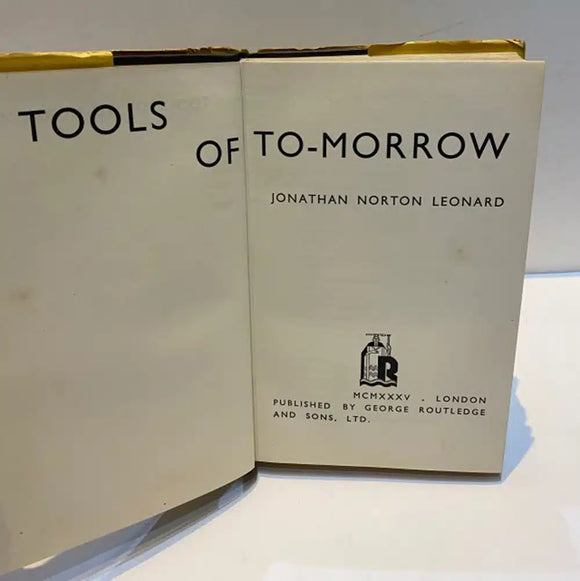TOOLS OF TO-MORROW