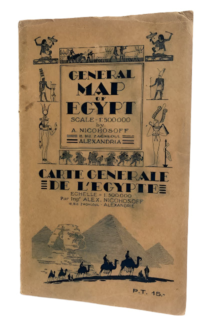 [MAP] General map of Egypt / Carte Generale de L'Egypte