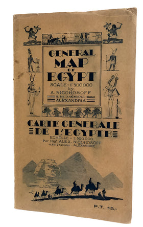 [MAP] General map of Egypt / Carte Generale de L'Egypte