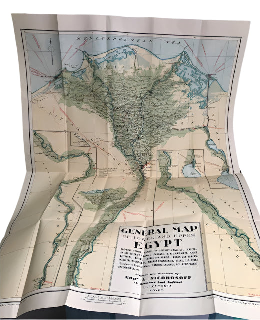[MAP] General map of Egypt / Carte Generale de L'Egypte