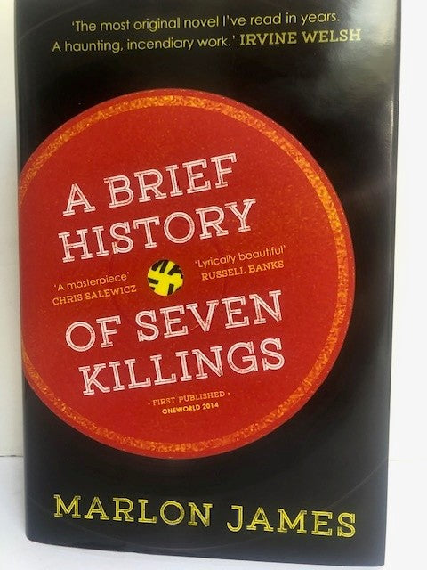 A Brief History of Seven Killings (signed copy)
