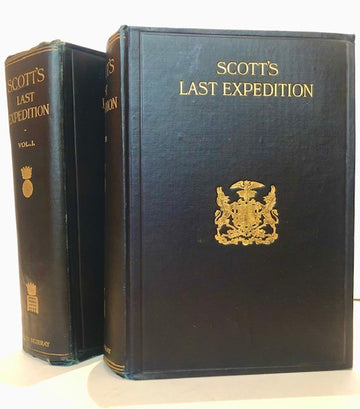 Scott's Last Expedition. In two volumes. Vo1 I. being the Journals of Captain R.F. Scott, R.N., C.V.O. Vol II being the Reports of the journeys & the scientific work undertaken by Dr E.A. Wilson and the surviving members of the Expedition